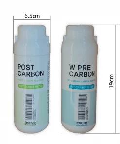 Filtersatz ATCR. PRE Carbon, POST Carbon, Abmaße
